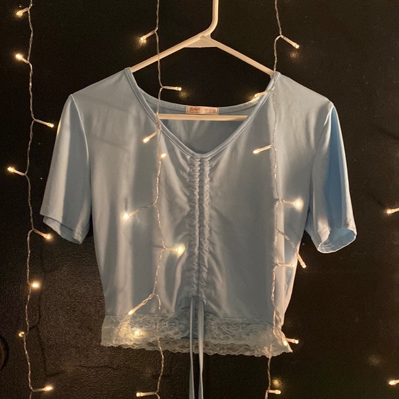 ROMWE Tops - Romwe blue tee